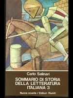 Sommario di storia della letteratura italiana 3