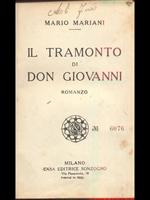 Il tramonto di Don Giovanni