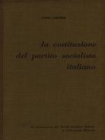 La costituzione del partito socialista italiano