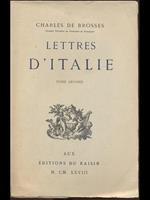 Lettres d'Italie - tome II