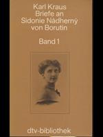 Briefe an Sidonie Nadherny von Borutin 1