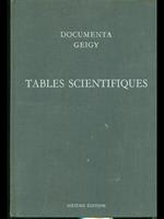 Tables scientifiques