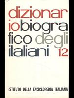 Dizionario biografico degli italiani volume 12