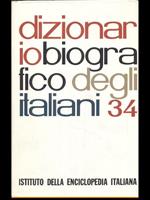 Dizionario biografico degli italiani volume 34