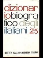 Dizionario biografico degli italiani volume 25