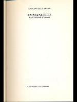 Emmanuelle. La lezione d'uomo