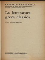 La letteratura greca classica