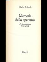 Memorie della speranza. Il rinnovamento1958-1962