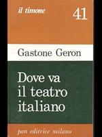 Dove va il teatro italiano