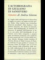 L' autobiografia di Giuliano di Sansevero