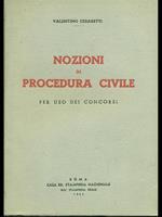 Nozioni di procedura civile