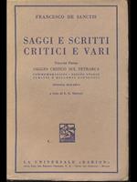 Saggi e scritti critici e vari- volume primo