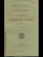 Storia della letteratura italiana Vol. 1