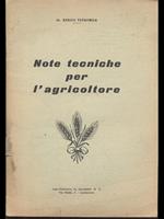 Note tecniche per l'agricoltore di: Enrico Vetromile