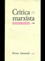 Critica marxista n. 6/novembre dicembre 1964