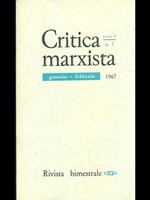 Critica marxista n. 1/gennaio febbraio 1967