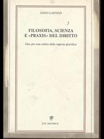 Filosofia, scienza e praxis del diritto