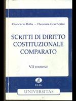 Scritti di un diritto costituzionale comparato