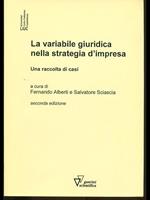 La variabile giuridica nella strategia d'impresa