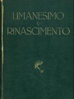 Umanesimo e Rinascimento