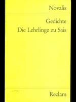 Gedichte. Die Lehrlinge zu Sais