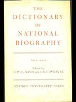 The Dictionary of National Biography 1912. 1921