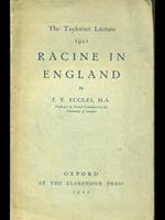 The Taylorian Lecture 1921 racine in England