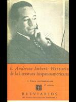 Historia de la literatura hispanoamericana II di: E. Anderson Imbert