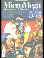 Micromega 5/2003. almanacco di filosofia