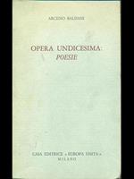Opera undicesima: poesie
