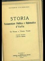 Storia parlamentare d'Italia da Novara a Vittorio Veneto 1870-1896 Vol. 2