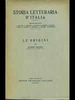 Storia letteraria d'Italia: le origini