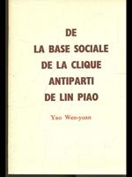 De la base sociale de la clique antiparti de Lin Piao