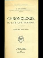 Chronologie de l'histoire mondiale