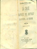 La circe e i capricci del bottaio La sporta e lo errore