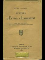 Lettres d'Elvire a Lamatre