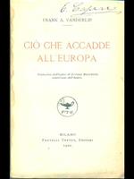 Ciò che accadde all'Europa