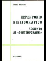 Repertorio bibliografico aggiunto ai contemporanei