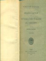 Opuscoli e lettere di riformatori italiani del cinquecento vol 1