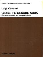 Giuseppe Cesare Abba. Formazione di un memorialista