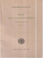 Storia della letteratura italiana volume primo