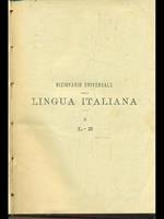 Nuovo dizionario universale della lingua italianavol. II L-Z