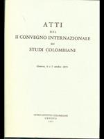 Atti del II convegno internazionale di studi colombiani 1975