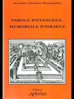 Parole d'evangelo. Memoriale d'Israele