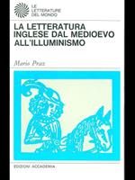 La letteratura inglese dal medioevo all'illuminismo