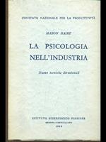 La psicologia nell'industria