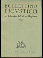 Bollettino linguistico per la storia e la cultura regionale n. 13 3/4