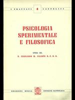 Psicologia sperimentale e filosofica