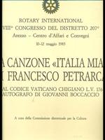 La canzone Italia mia di Francesco Petrarca