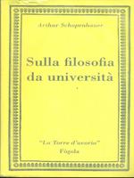 Sulla filosofia da università